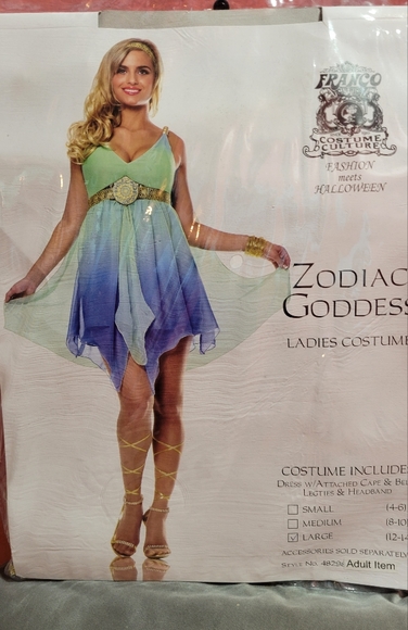 Franco Zodiac Goddess Custom Size: Large  12-14🔥🌊🌟BUNDLE AND SAVE - Picture 6 of 9